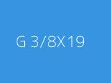 G 3/8X19 